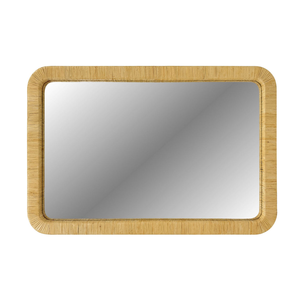 Nova Natural Rattan Wall Mirror - Natural