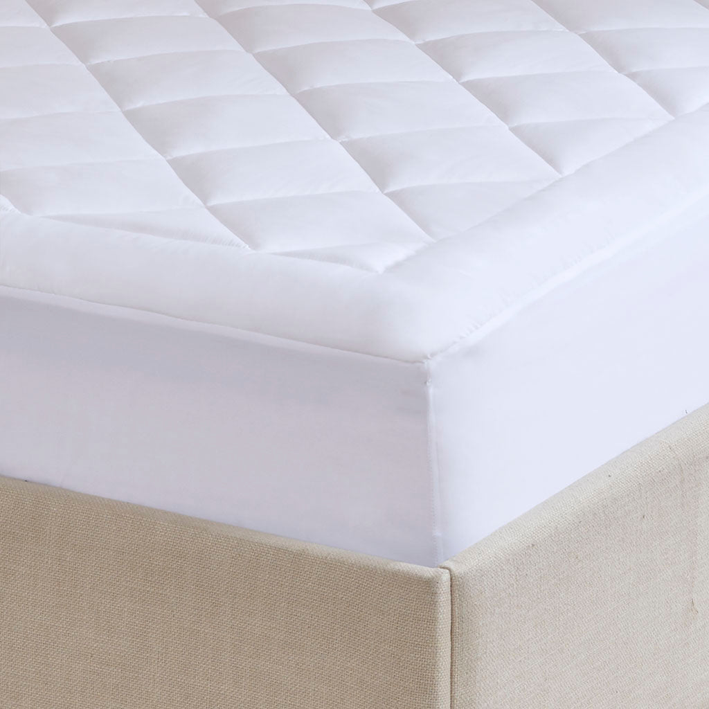 Serenity Deep Pocket Waterproof Mattress Pad - White