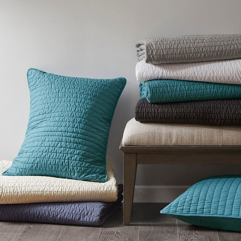Keaton Quilt Set - Cream