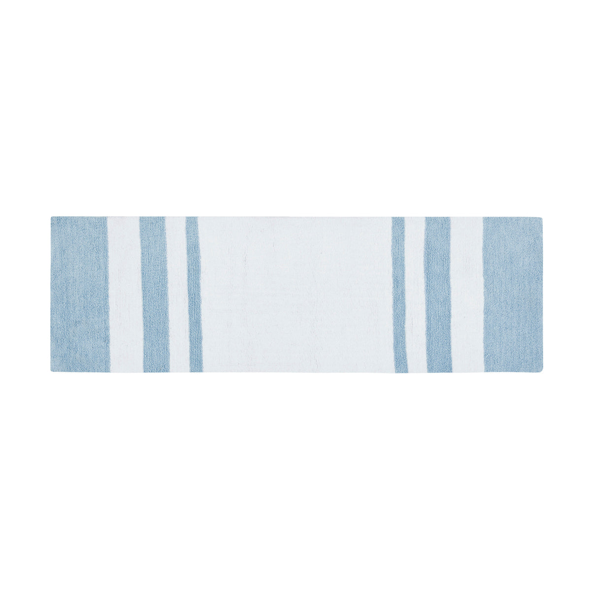 Spa Cotton Reversible Bath Rug - Blue