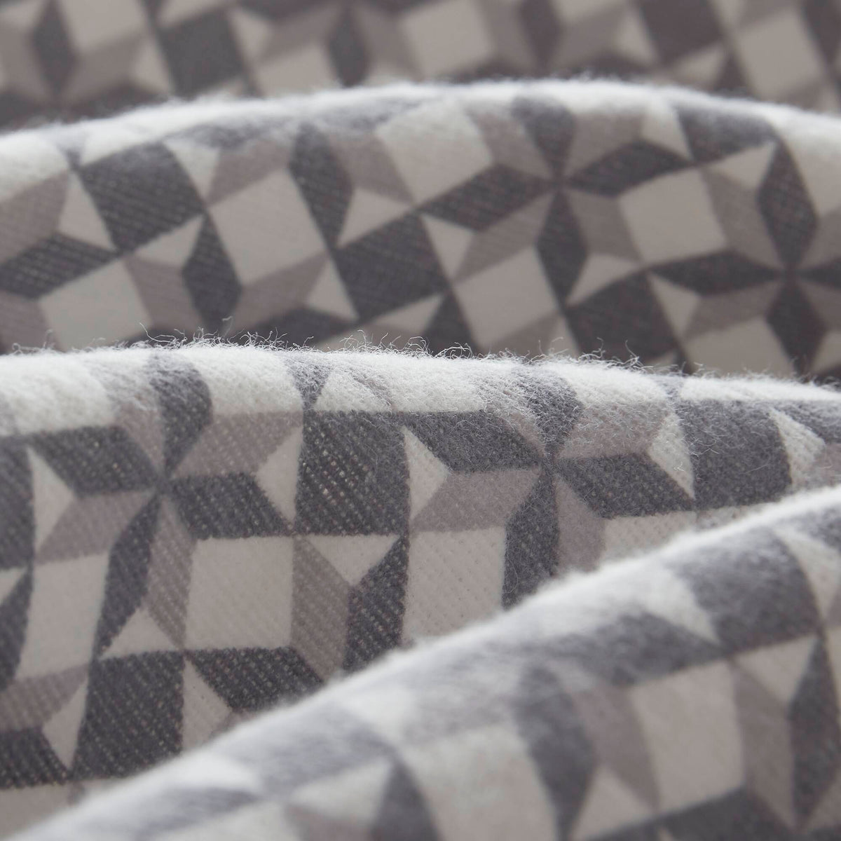 Cozy Cotton Flannel Printed Sheet Set - Snowflake
