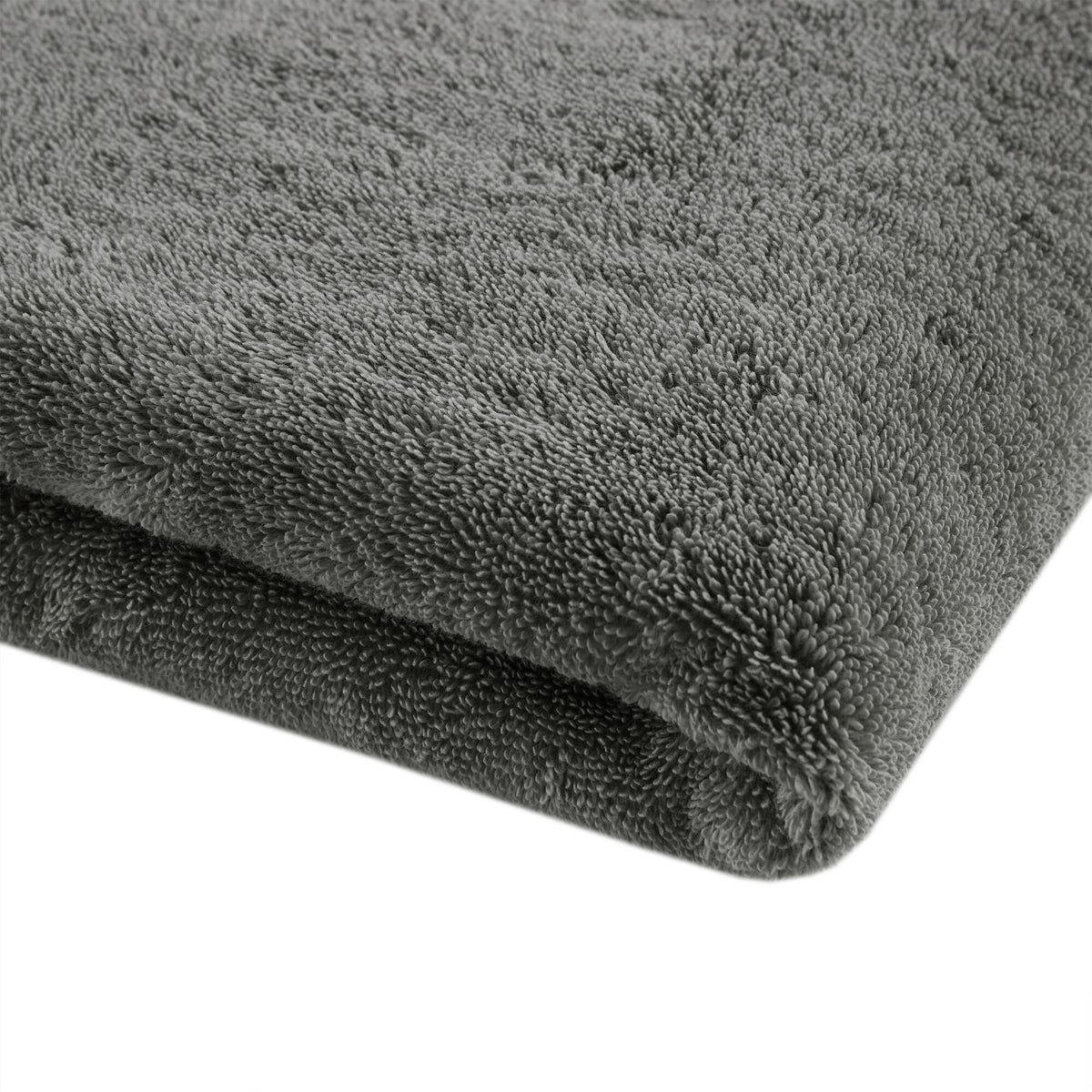 Turkish 100% Cotton Bath Sheet 2 Piece Set - Charcoal