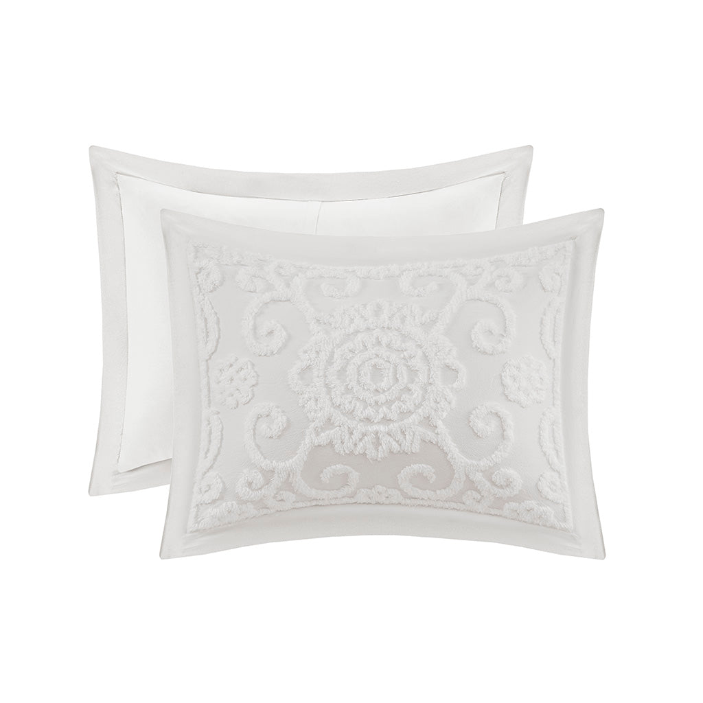 Suzanna Cotton Comforter Mini set - Ivory