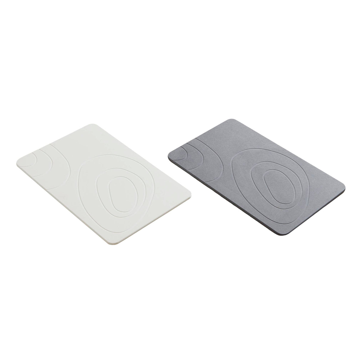 Diatom Bath Mat - Pebble Grey