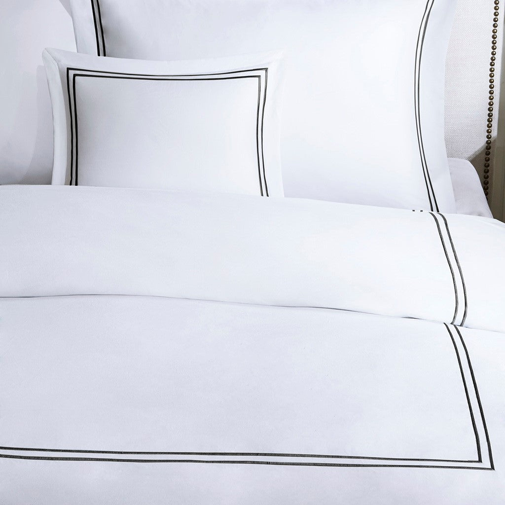 Luxury Collection 1000 TC Embroidered Cotton Sateen 5 PC Comforter Set