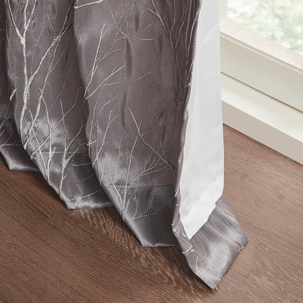 Andora Curtain Panel - Grey