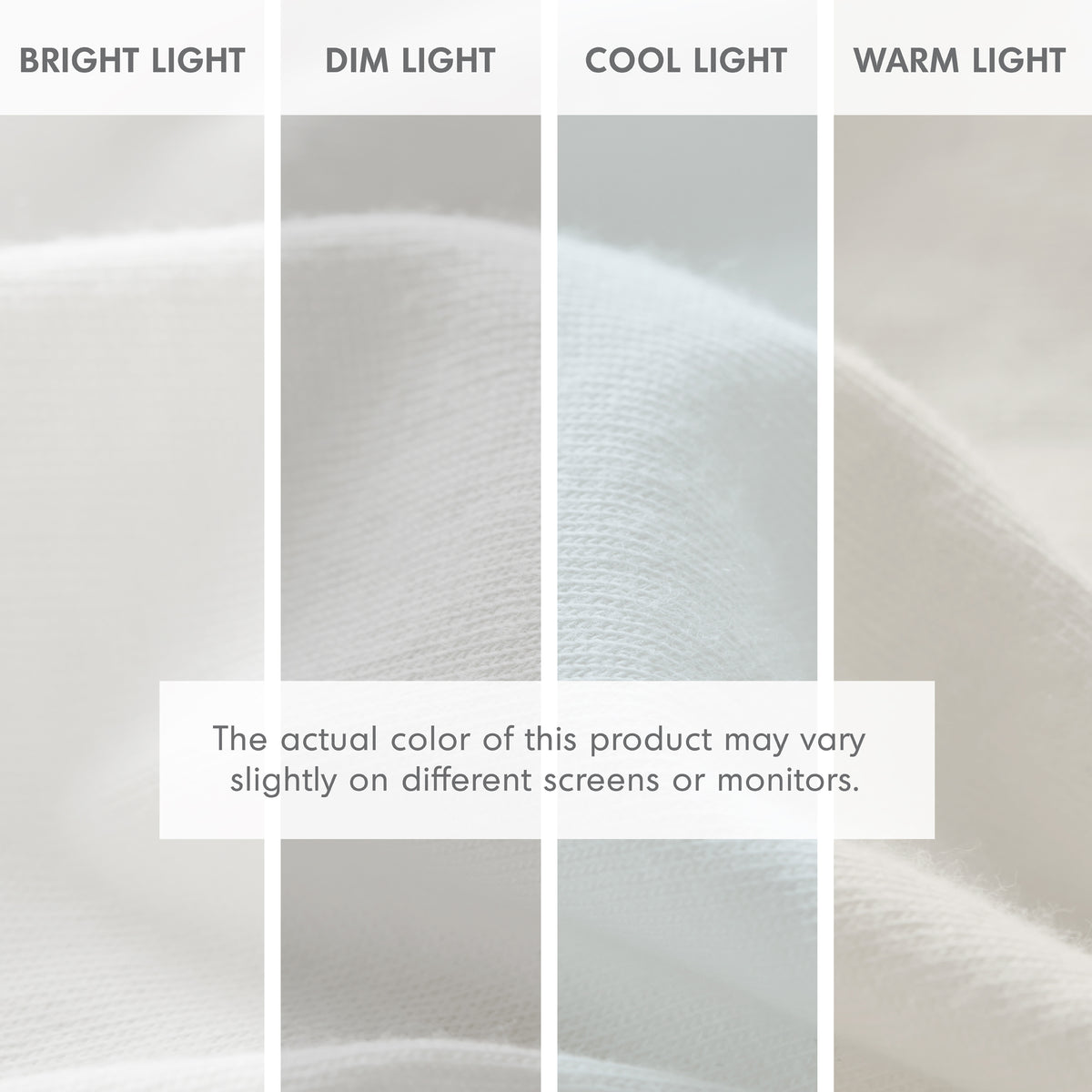 Cotton Blend Jersey Knit All Season Sheet Set - White