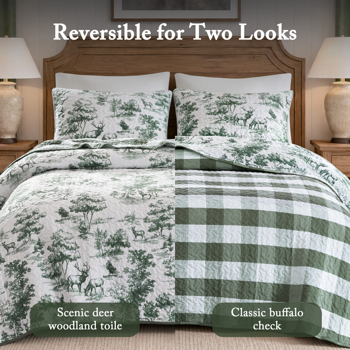 Hartwell Bedding Collection - Green