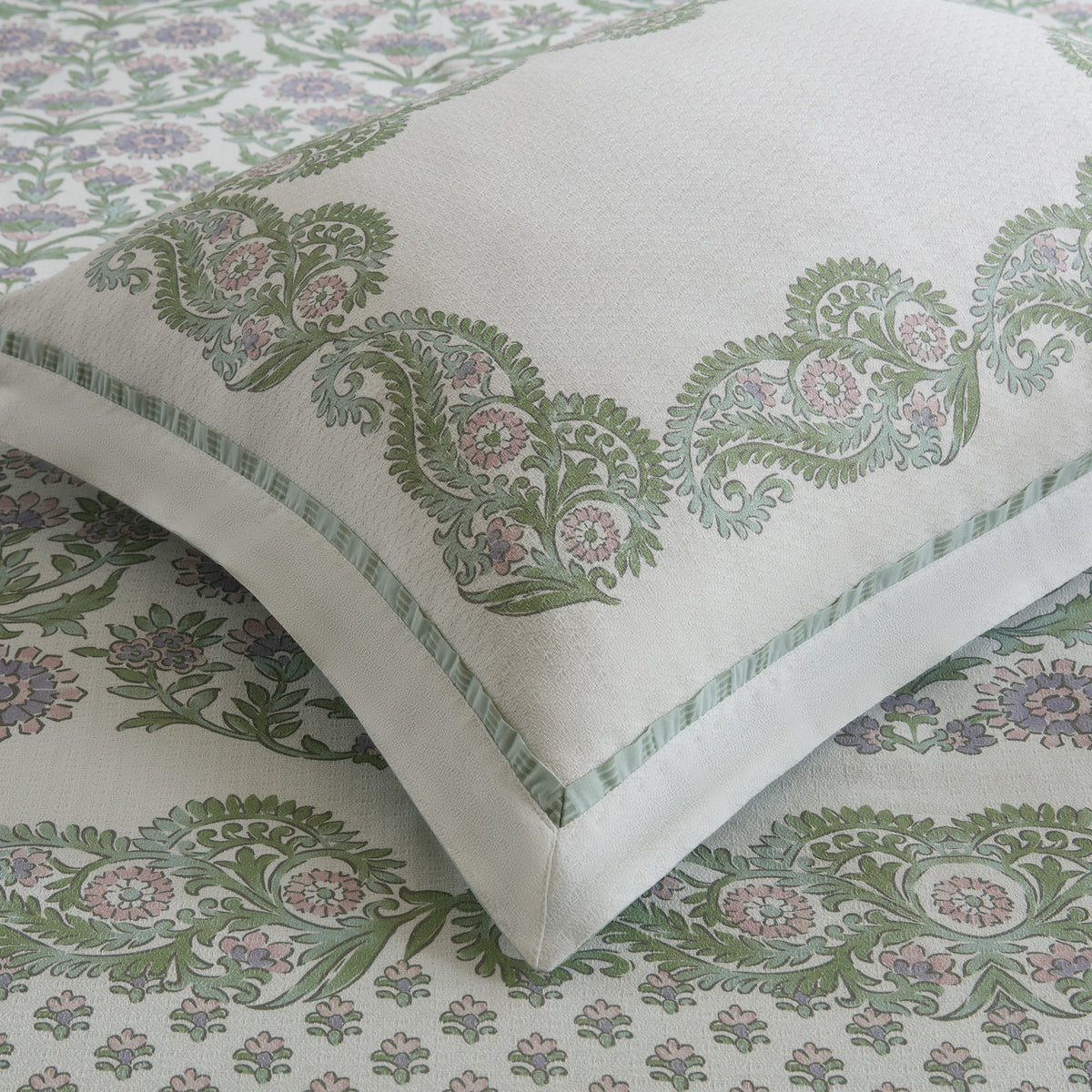 Tilly Duvet Set - Green