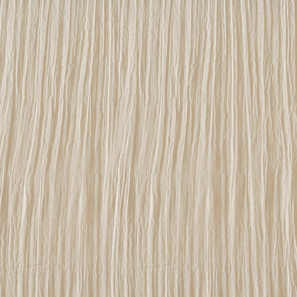 Harper Solid Crushed Curtain Panel Pair - Cream