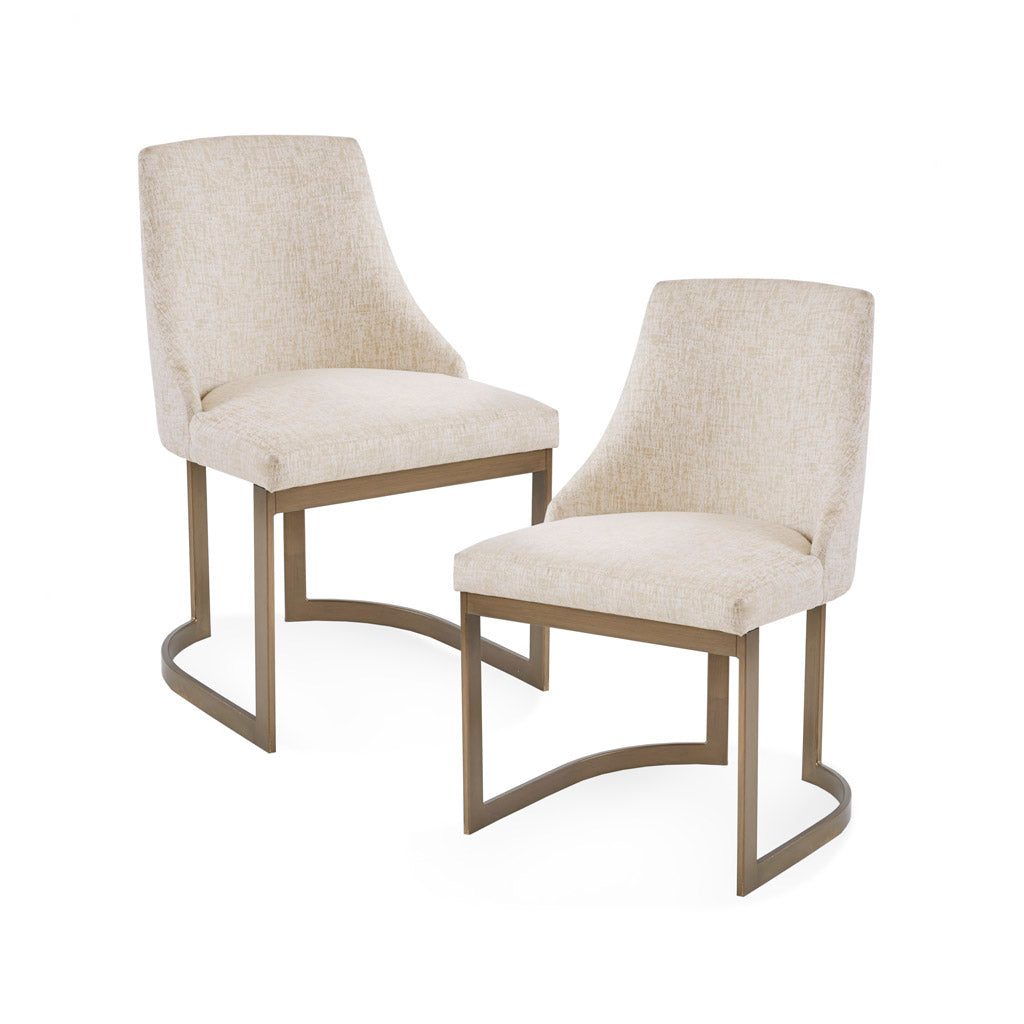 Bryce Upholstered Dining Chair (Set of 2) - Cream