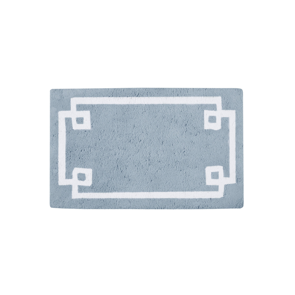 Evan Cotton Tufted Bath Rug - Blue