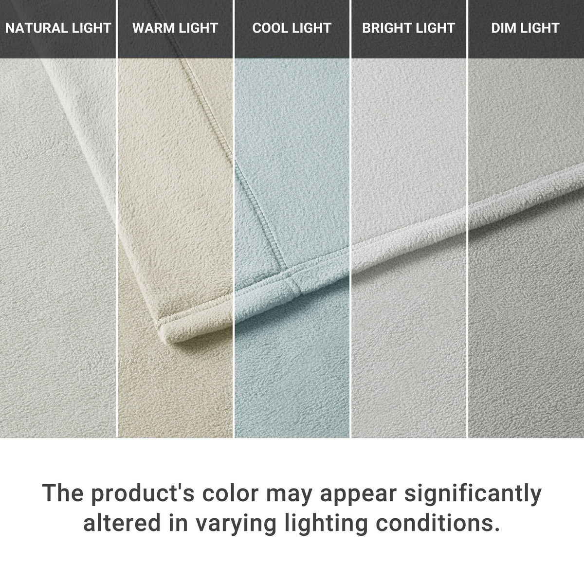 Micro Fleece Sheet Set - Grey