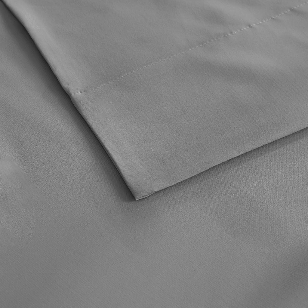 Smart Cool Microfiber Sheet Set - Grey