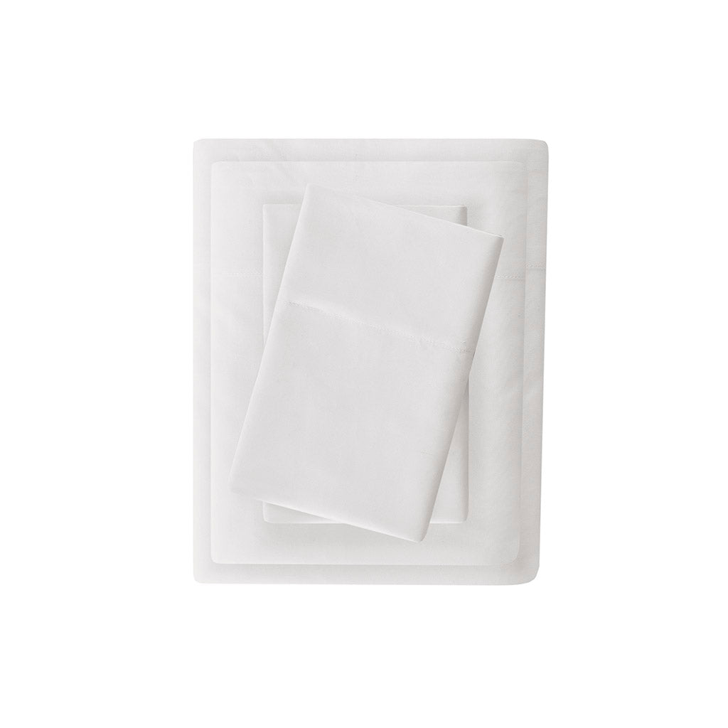 Luxurious Brushed Microfiber Deep Pocket Sheet Set - White