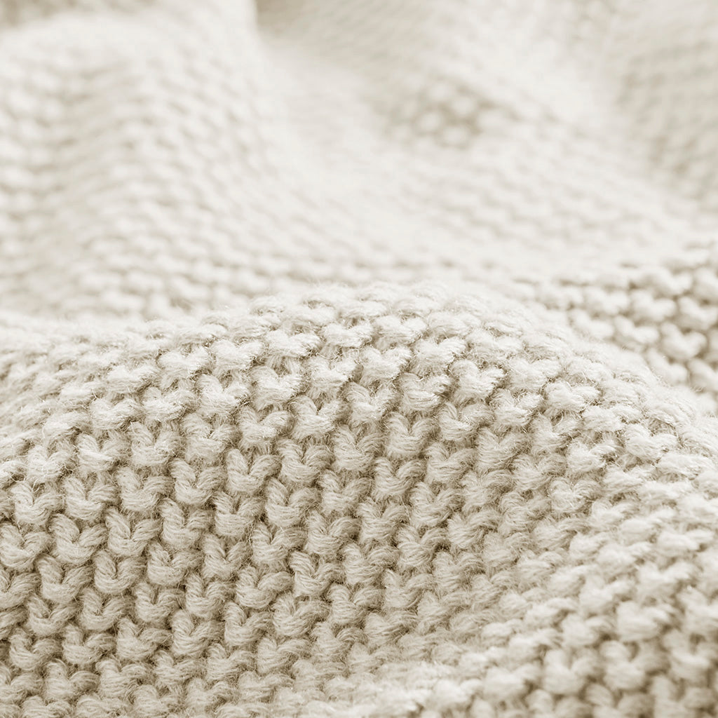 Bree Knit Blanket - Ivory