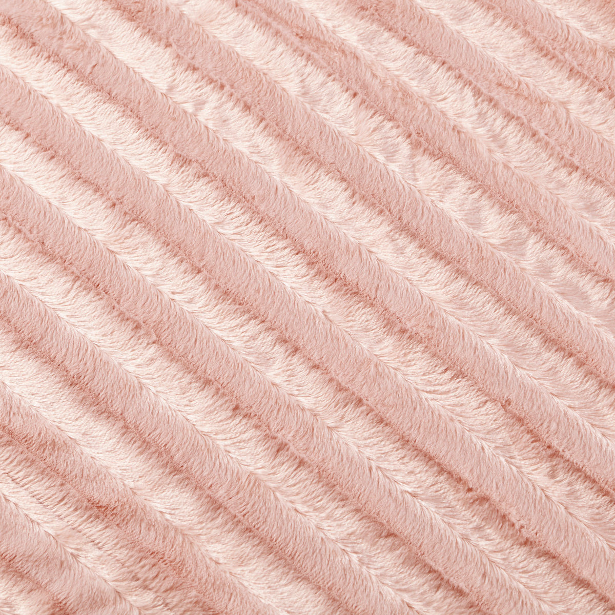 Duke Long Fur Throw - Blush