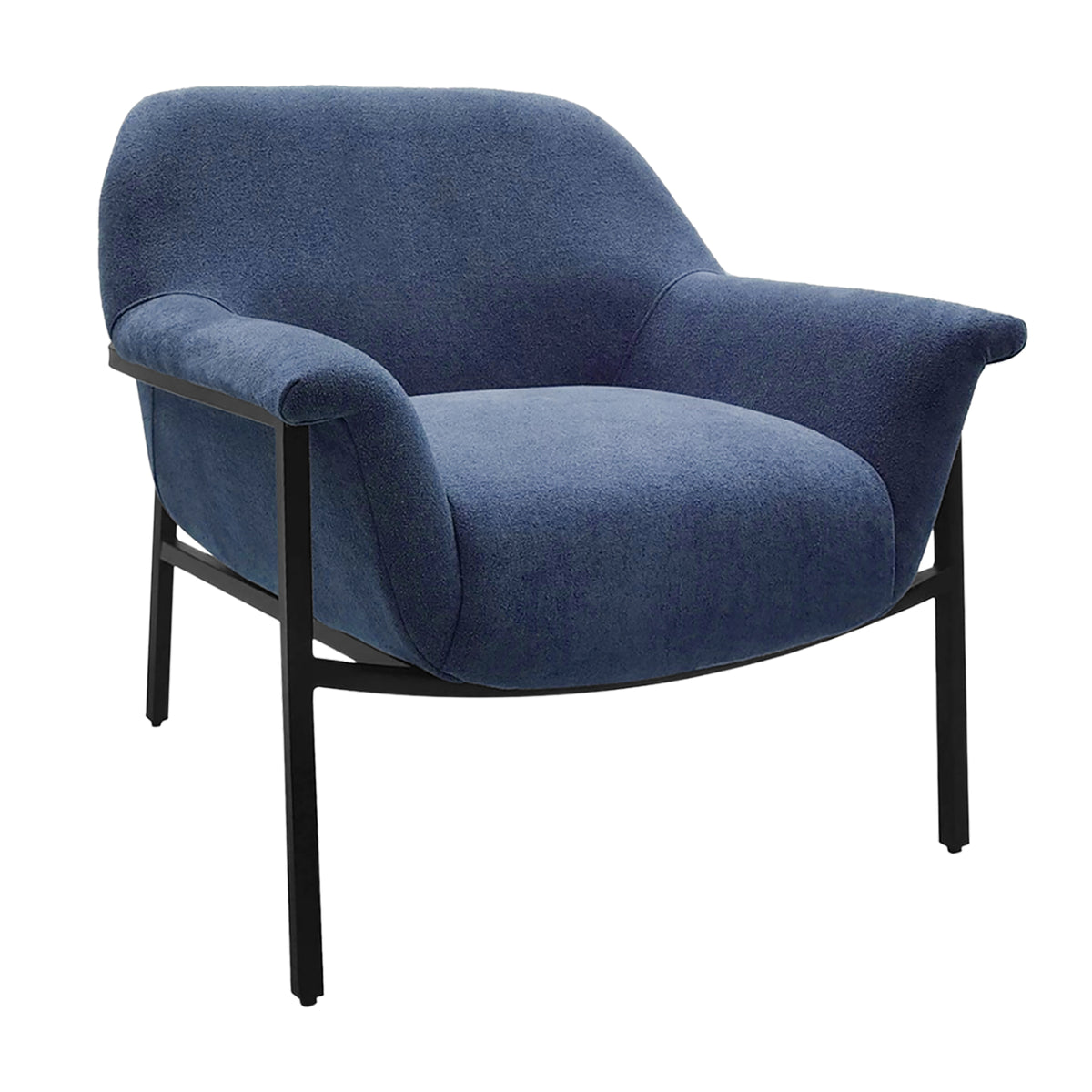 Sabrina Accent Chair - Navy Blue