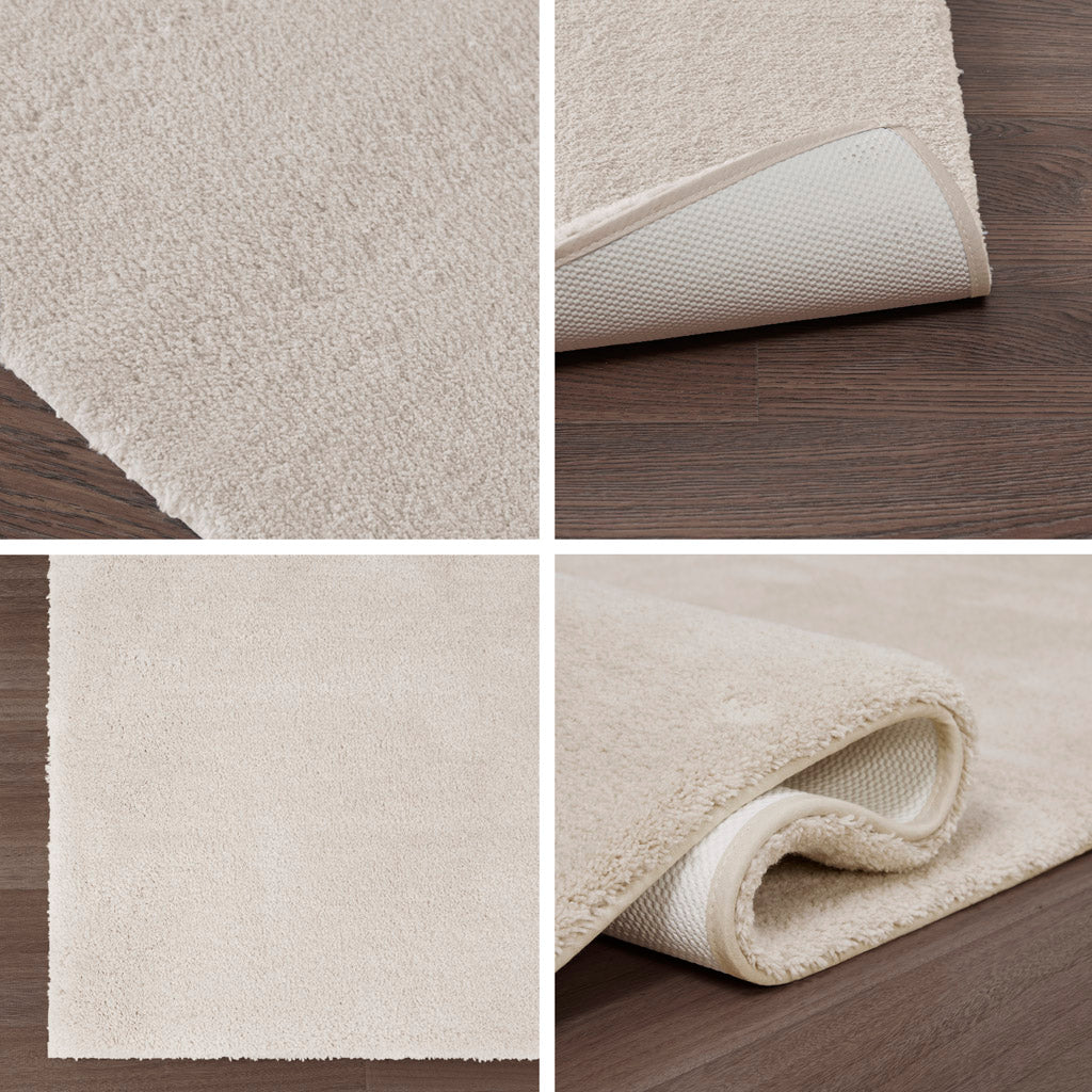 Marshmallow Bath Rug Collection - Natural