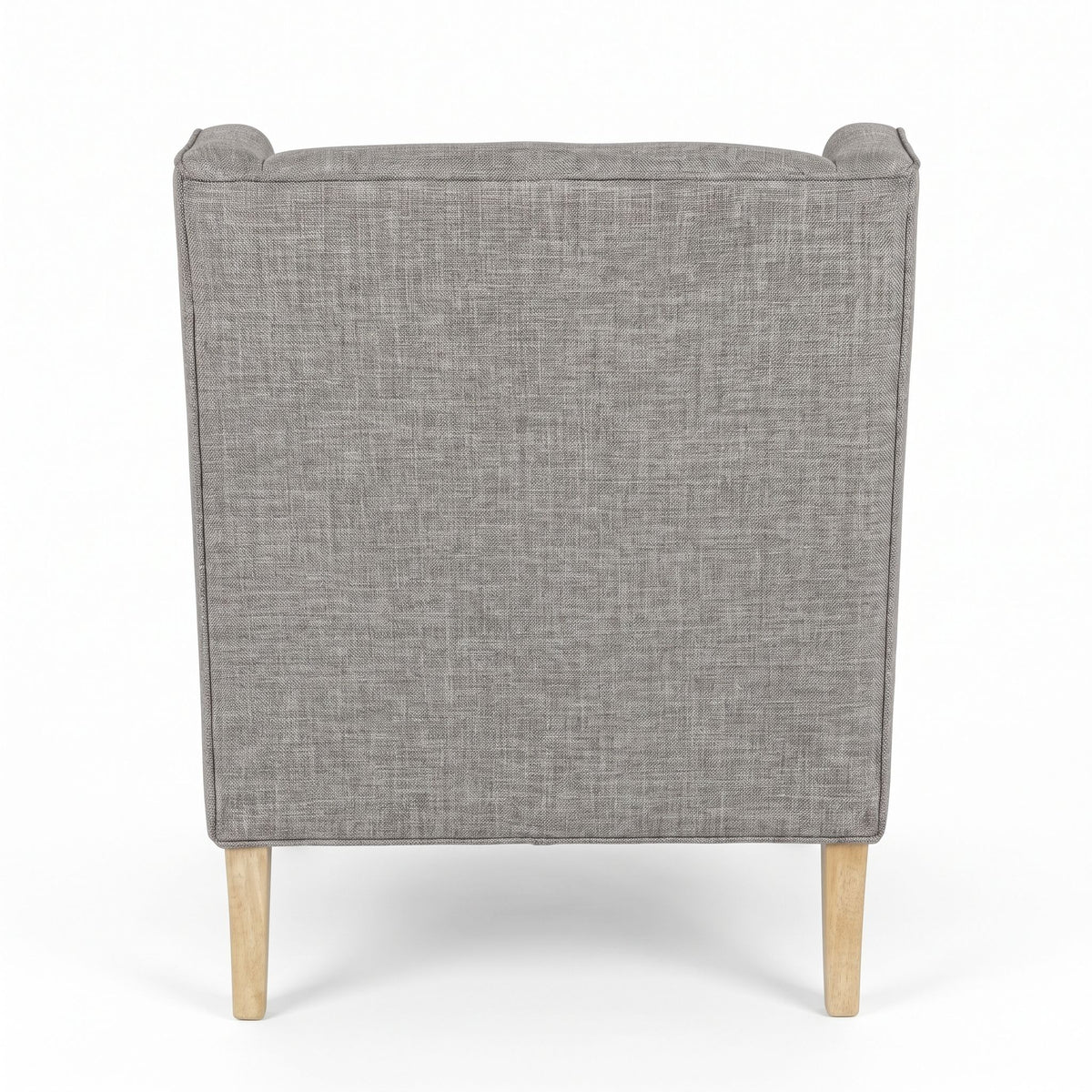 Decker Wingback Armchair - Grey