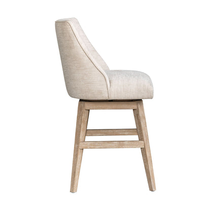 Winfield Swivel Counter Stool - Cream