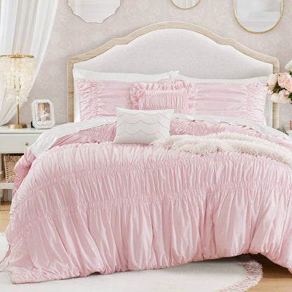 Ella Comforter Set - Pink
