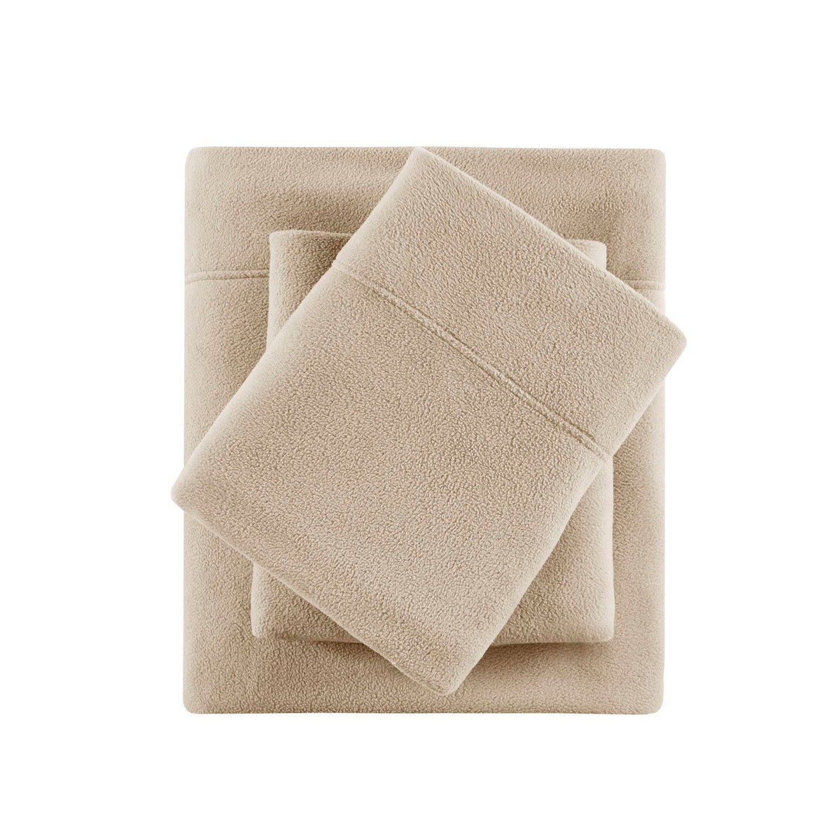 Micro Fleece Sheet Set - Khaki