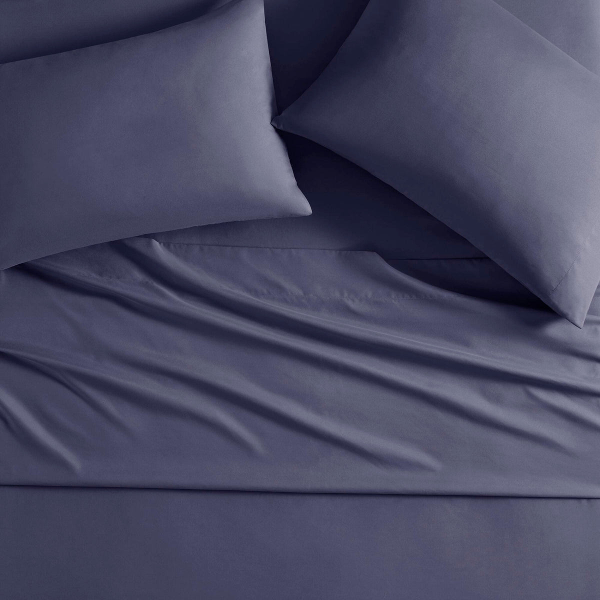 Microfiber All Season Soft Touch Sheet Set - Navy Blue