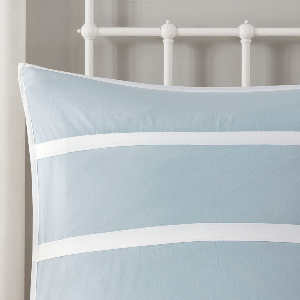 Crystal Beach Euro Sham - Blue