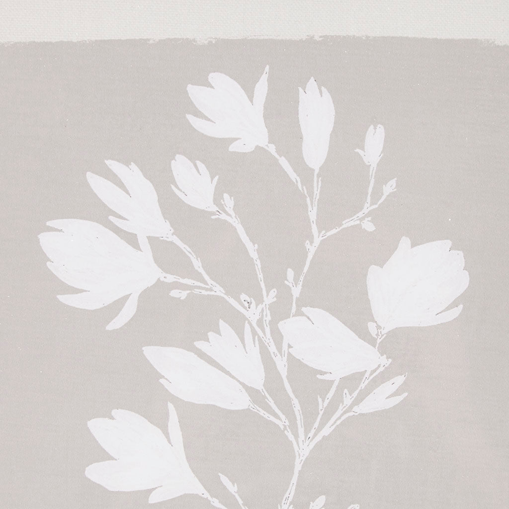 Fair Florets 3-piece Framed Glass Wall Art Set - Beige