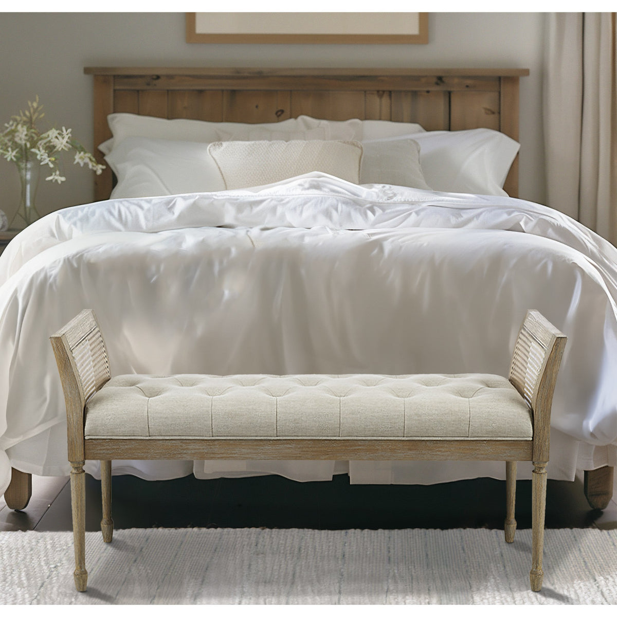 Isla Accent Bench - Natural