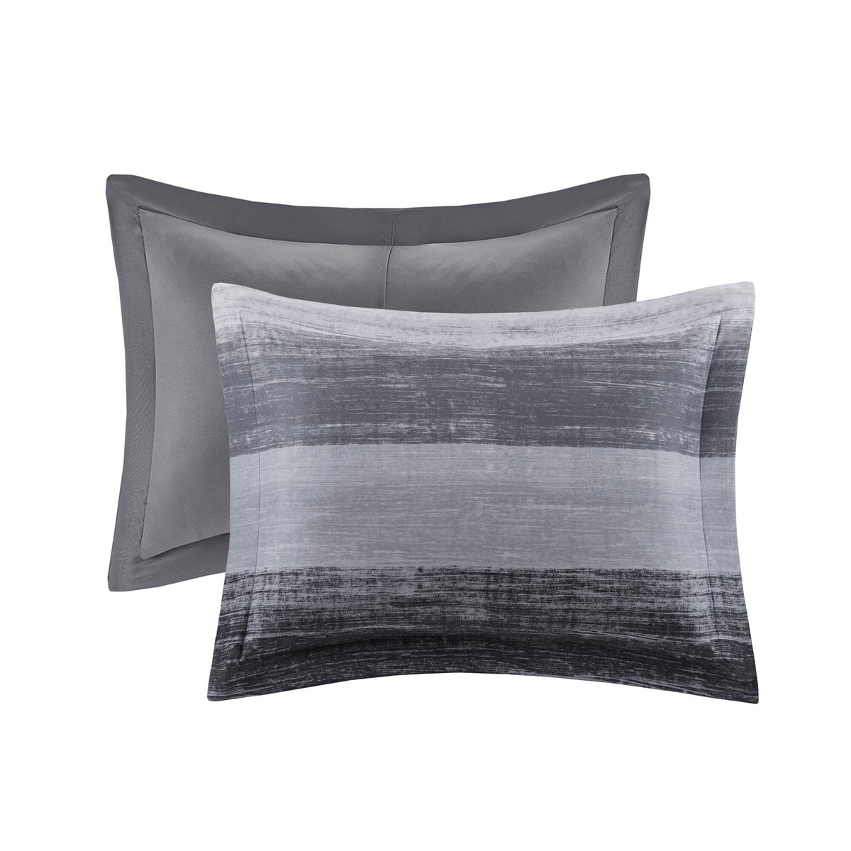 Saben Comforter Set with Cotton Bed Sheets - Black