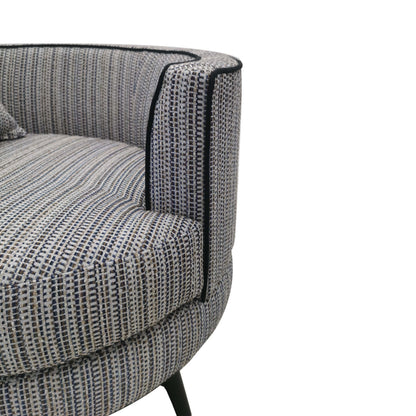 Harper Swivel Chair - Stripe/Multi