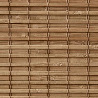 Eastfield Bamboo Light Filtering Roman Shade 64"L - Neutral