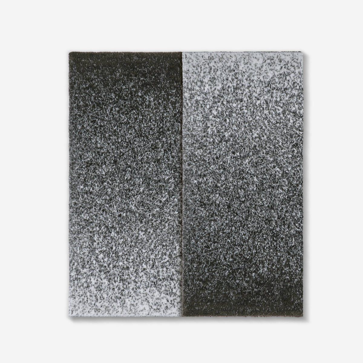 Ombre Knit Fur Throw - Olive Ombre