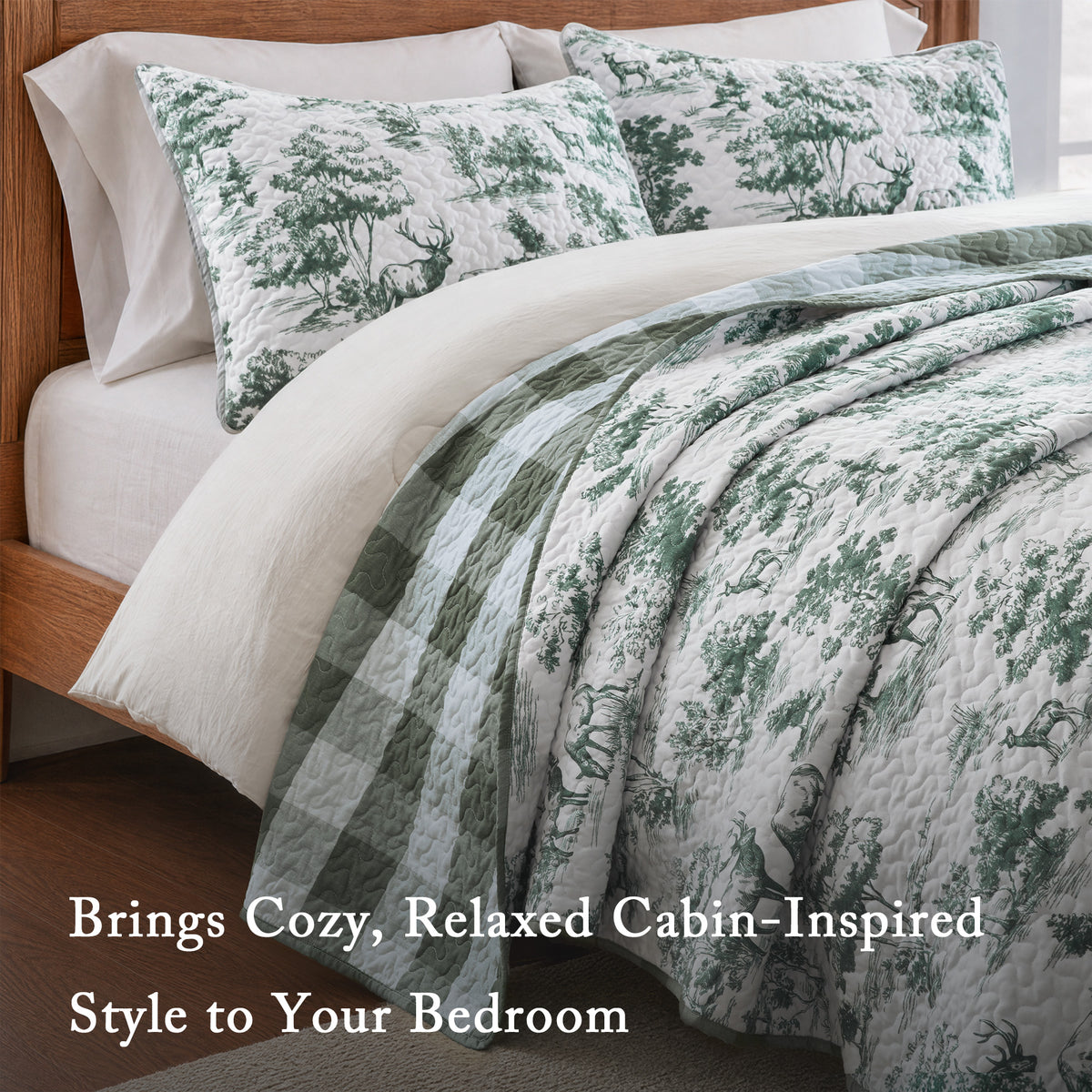 Hartwell Bedding Collection - Green