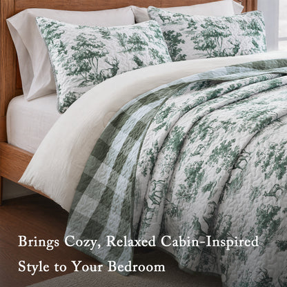 Hartwell Bedding Collection - Green