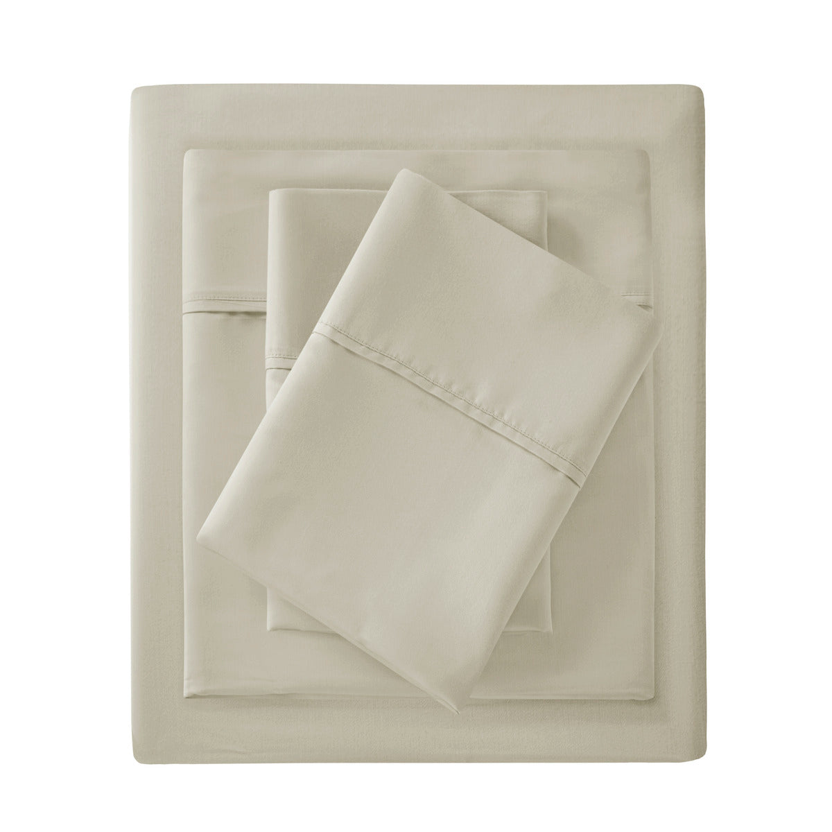1500 Thread Count Cotton Blend 2 PC Pillowcases - Ivory