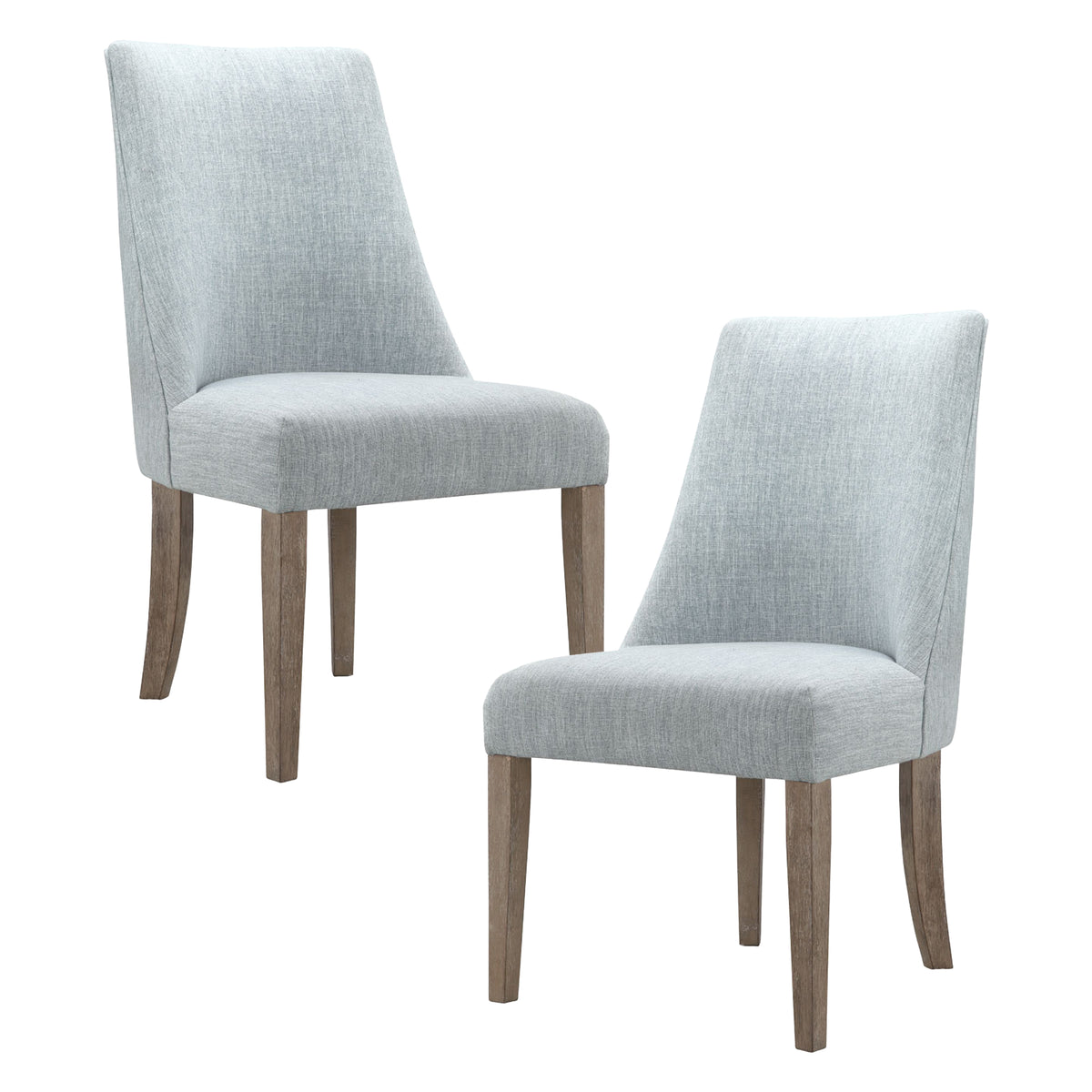 Winfield Upholstered Dining chair Set of 2 - Light Blue