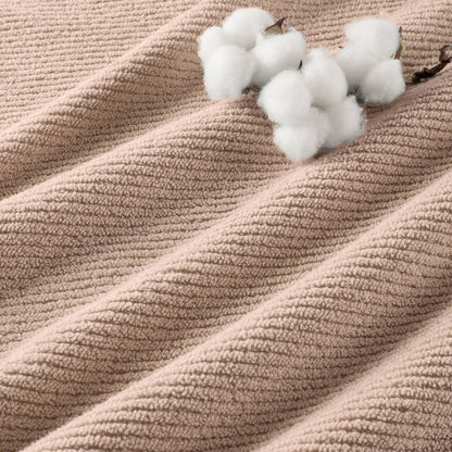 Diagonal Ribbed - Beige