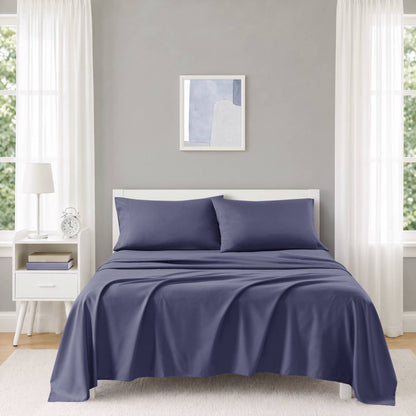 Microfiber All Season Soft Touch Sheet Set - Navy Blue