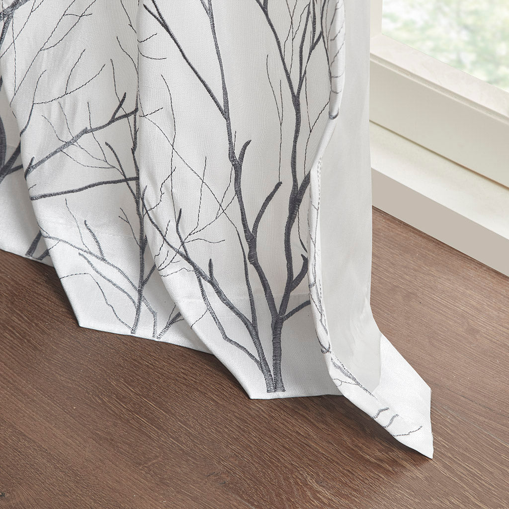 Andora Curtain Panel - White