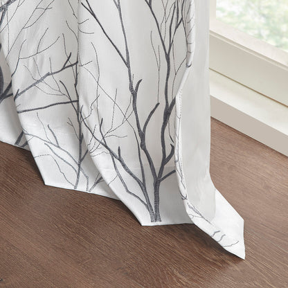 Andora Curtain Panel - White
