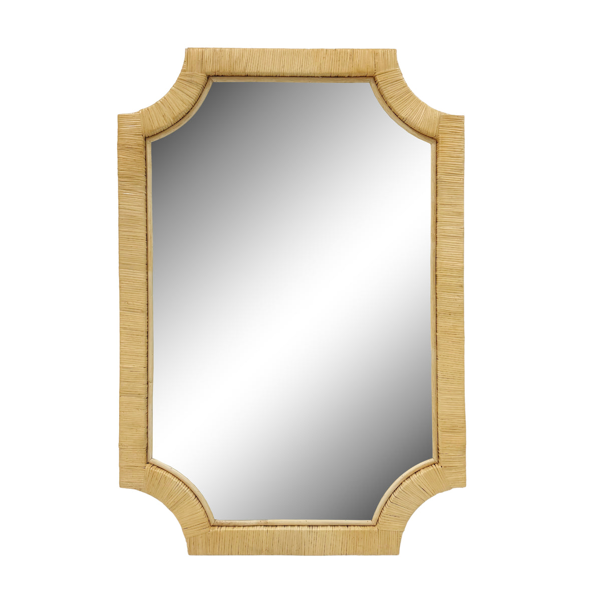 Nova Natural Rattan Wall Mirror - Natural