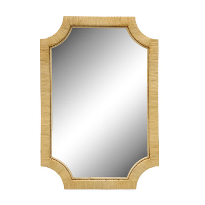 Nova Natural Rattan Wall Mirror - Natural
