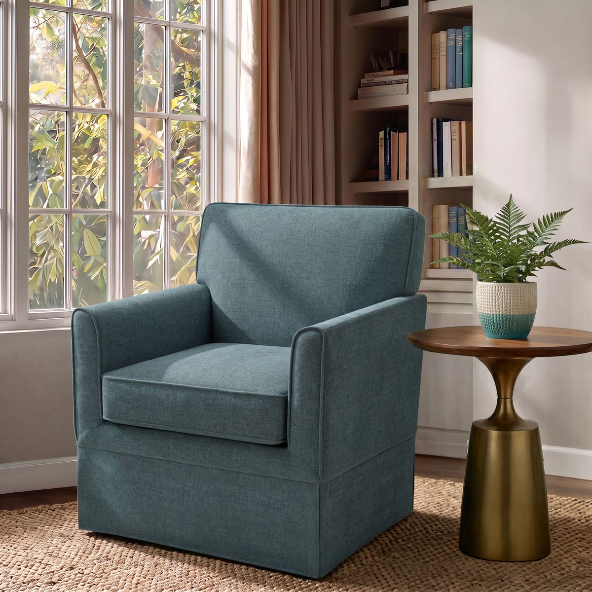 Paula Accent Armchair - Teal