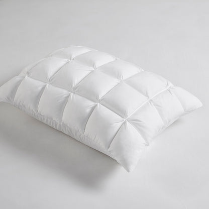 Stay Puffed Overfilled Pillow Protector Single Piece - White
