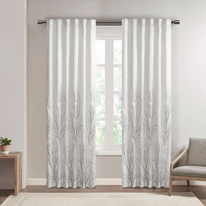 Andora Curtain Panel - White