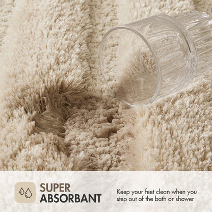 Tufted Pearl Channel Rug - Wheat