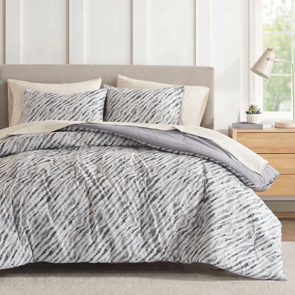 Nixon Comforter Set - Grey